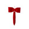 Flocking Large Bow Decor Soft Hanging Bowknot Christmas Bow Decoration  Home Decoration
