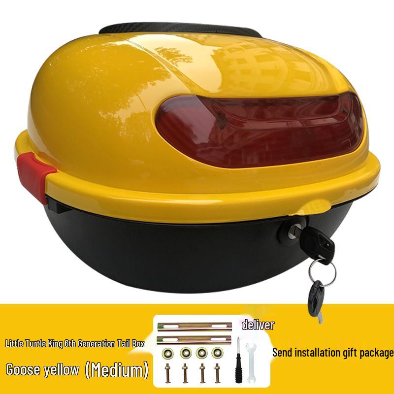 Universal Waterproof Storage Box for Electric Scooter or Moped Tail Trunk