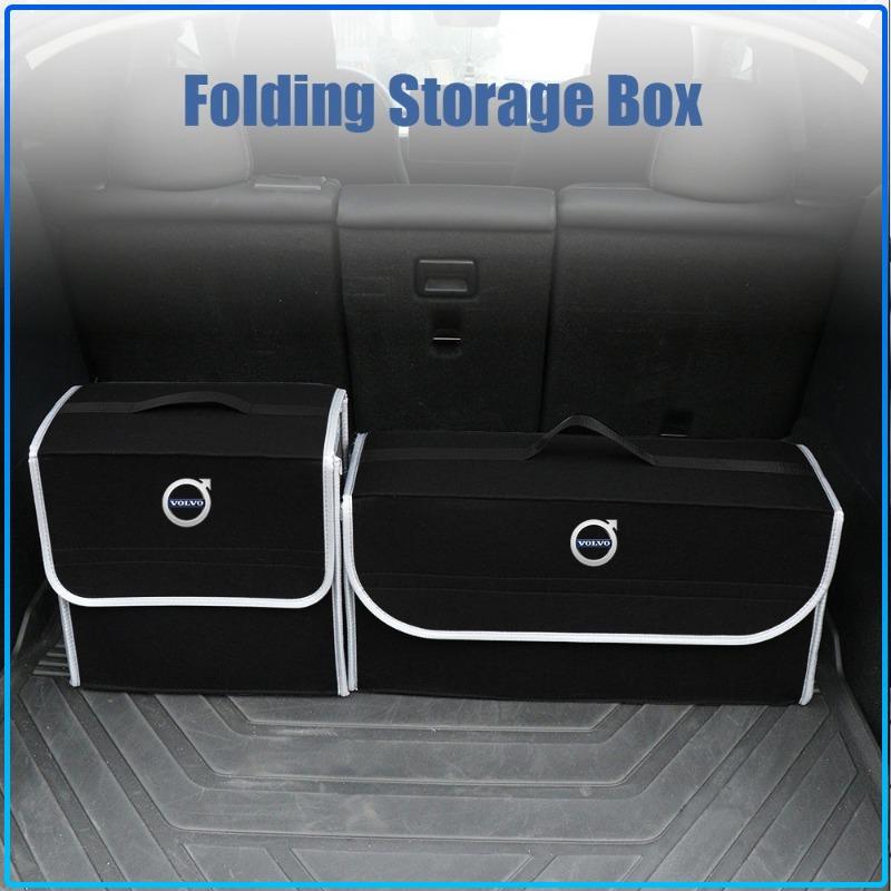 Car Trunk Large Capacity Sundries Storage Box Organizer Bag Tool Case For Volvo Rdesign XC90 S60 XC60 V70 S80 S40 V50 V40 V60 C30 S70