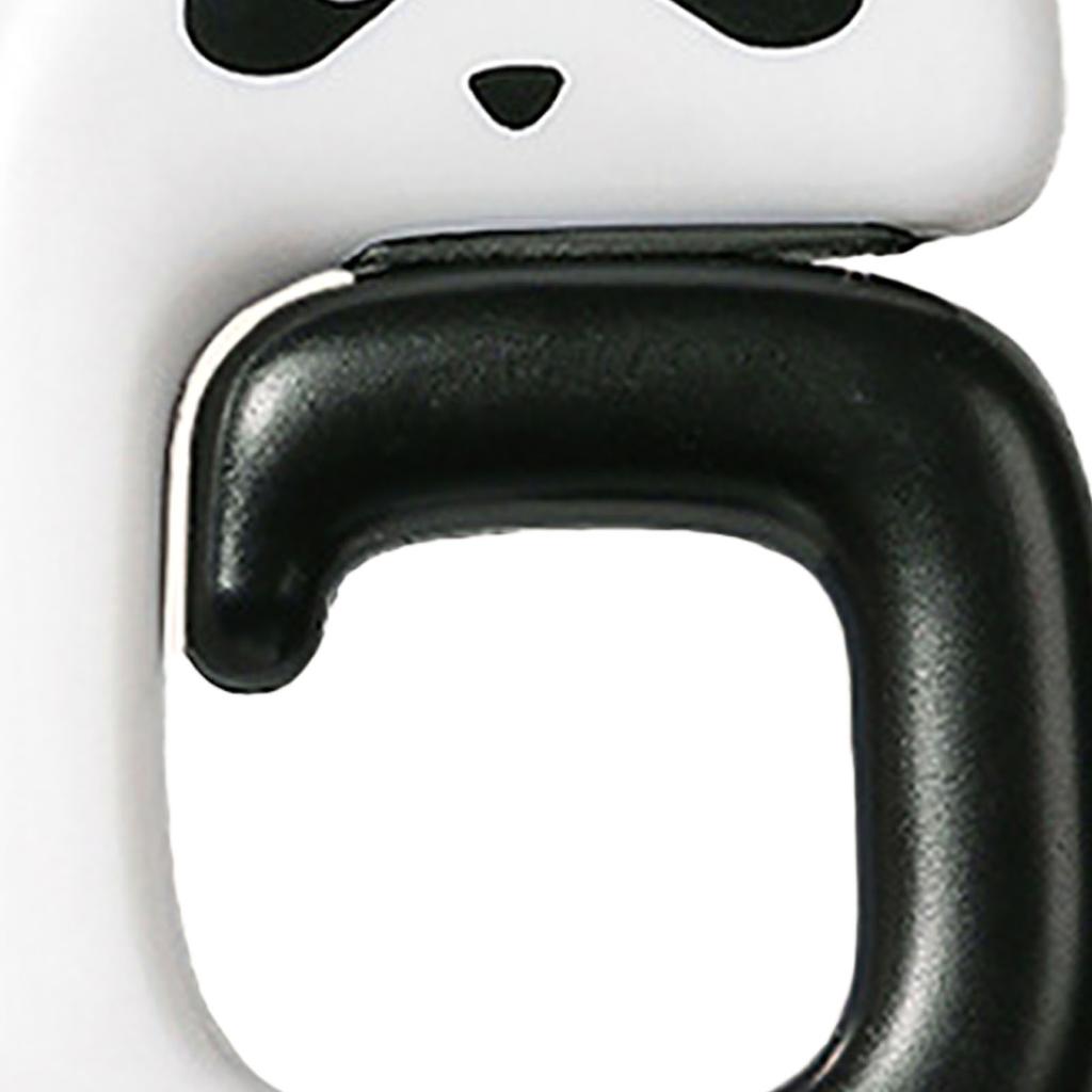 Schreibtischhalterung, Taschenhalter, Haken, süßes Panda-Design, faltbar, starke Tragfähigkeit unter dem Schreibtisch