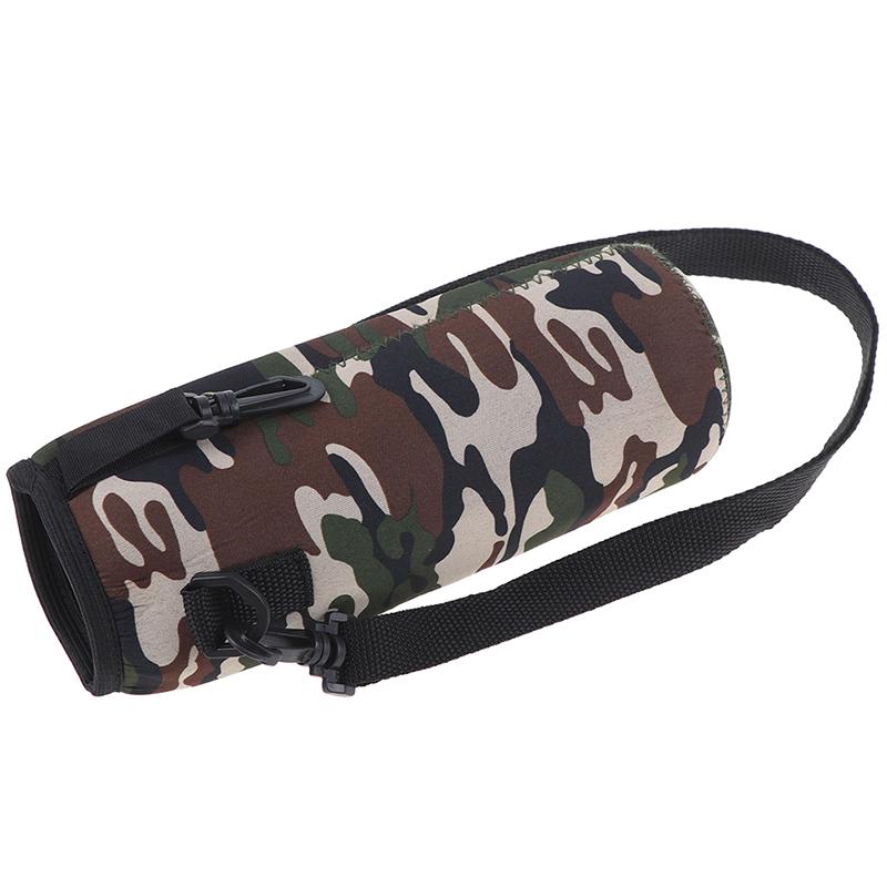 1000ml Nosič na láhev na vodu Izolovaný obal Taška Neoprenový držák Popruh Outdoor