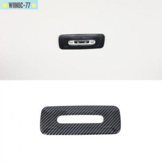 Carbon Fiber For Toyota Tundra   Car Rear Reading Light Frame Cover Trim
