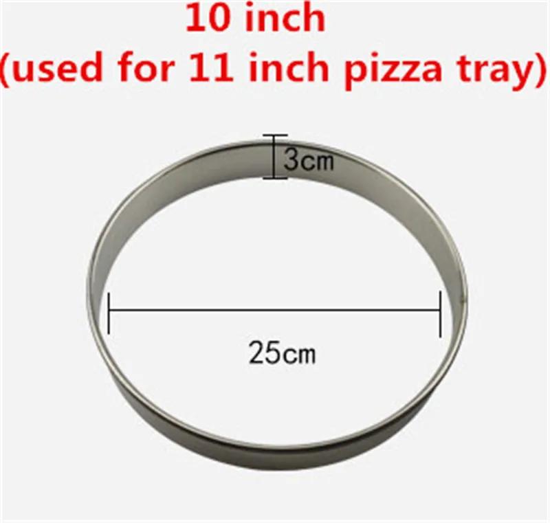 Round Stainless Steel Cake Molds Mousse Cake Tart Circle Mold Pizza Dessert DIY Decor Mould Tart Ring Kitchen Baking Tool