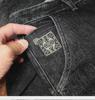 2024 Herren Slim Straight Bestickte Jeans - Leichte Luxus Herbst/Winter Kollektion