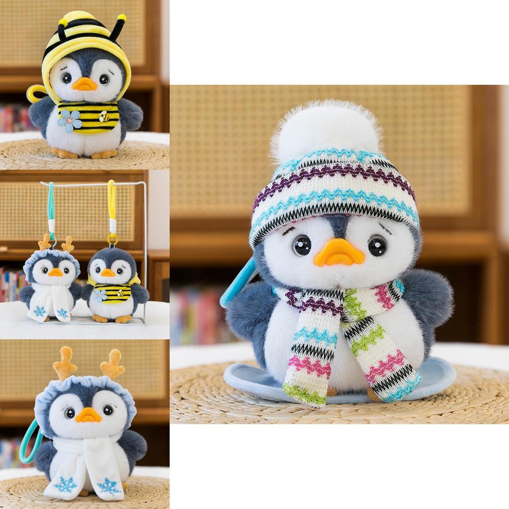 Plush Penguin Doll With Soft Short Pile Fabric For Kids Baby Gift And Room Decor