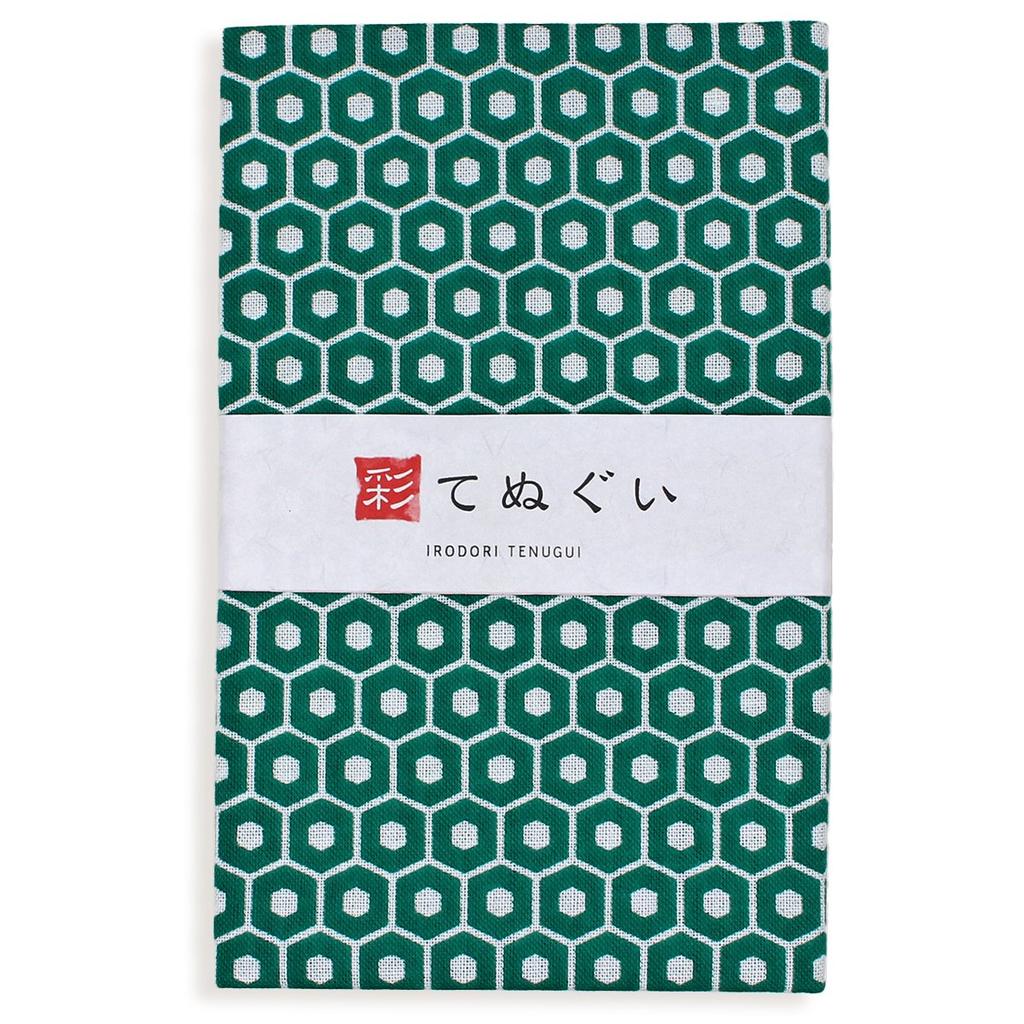 KOMESICHI Irodori Small Pattern Tenugui B Set of 33 X 90cm (Japanese Set) Uncut, 3,