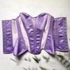 Sexy European American Ins Style Cat Ear Shaping Mesh Satin Bustier Top