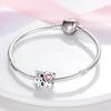 Original Charmscopper Mother'S Day Heart-Shaped Beads Fit Charms Platabracelets For Women Jewelry Making Fine Gifts