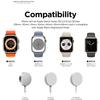 Ladeständer für Apple Watch Serie 9 8 Ultra 7 6 5 SE 4 3 2 Ladestation Silikonhalterung iWatch Ladekabelhalter