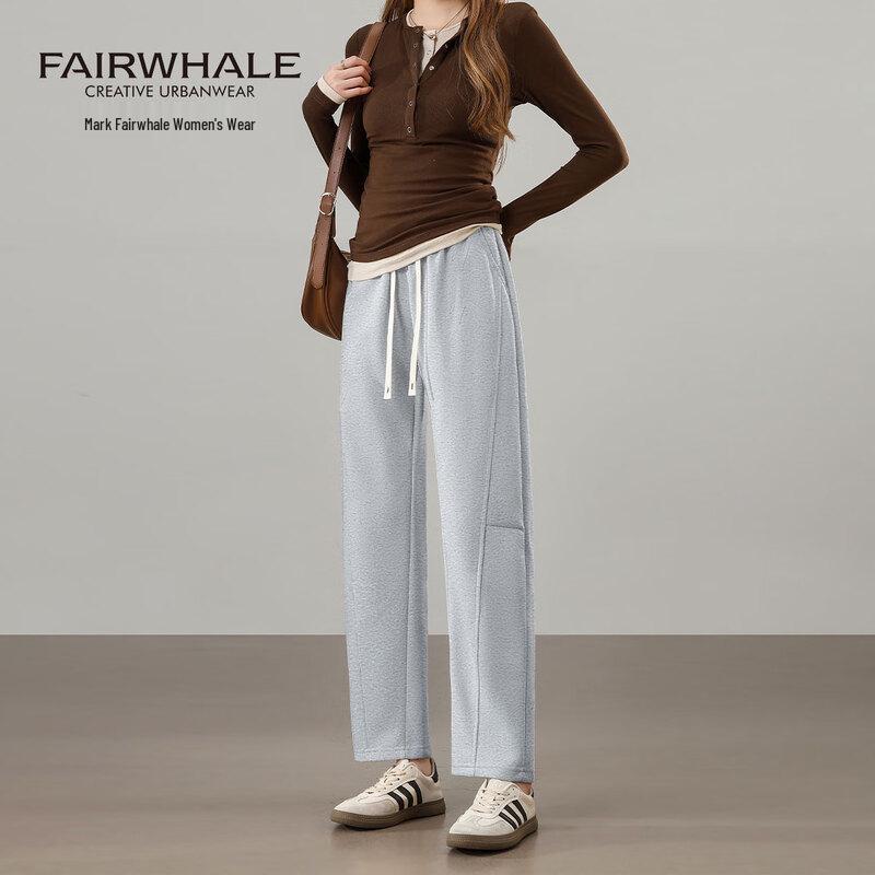 

Mark Fairwhale Women s High-Waist Loose Wide-Leg Sweatpants
