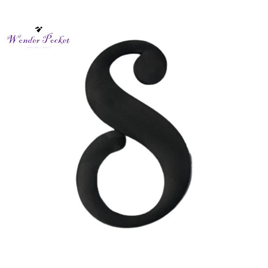 Englischer Buchstabe Tasche Handtasche Loch Charm Strandtasche Dekoration Weiches EVA AZ Alphabet Buchstabe DIY