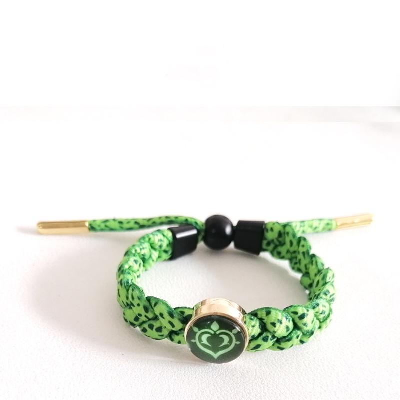 

Браслет Impact Eye Genshin Of God Вода Ветер Светящийся Косплей Ювелирное изделие Подарок Рождество Grass