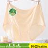 Plus Size Women's Bamboo Fiber Mid-High Waist Panties - Breathable, Antibacterial, Comfortable, Hip-Hugging, Mom Briefs.