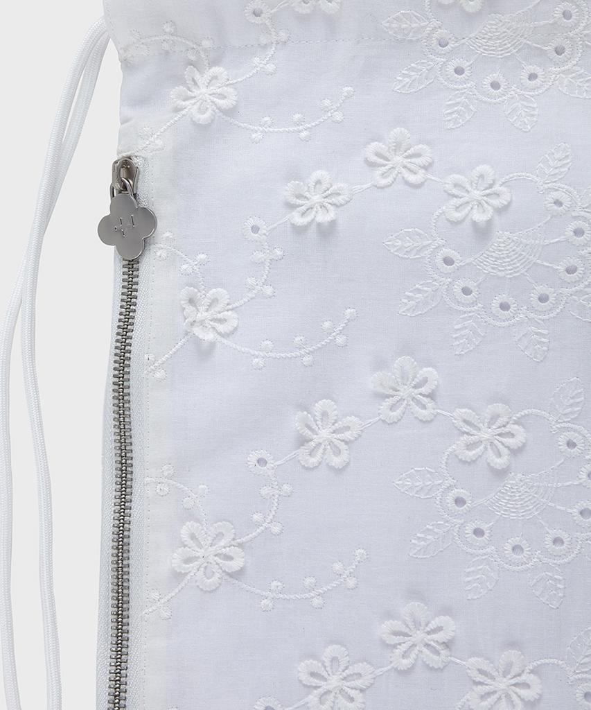 Otz Summer Floral String Gym Sack White Ozakga202W