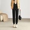Winter Autumn Warm Women Pant Fashion High Waist Thick Loose Pants Solid Color All-Match Plush Sweatpants
