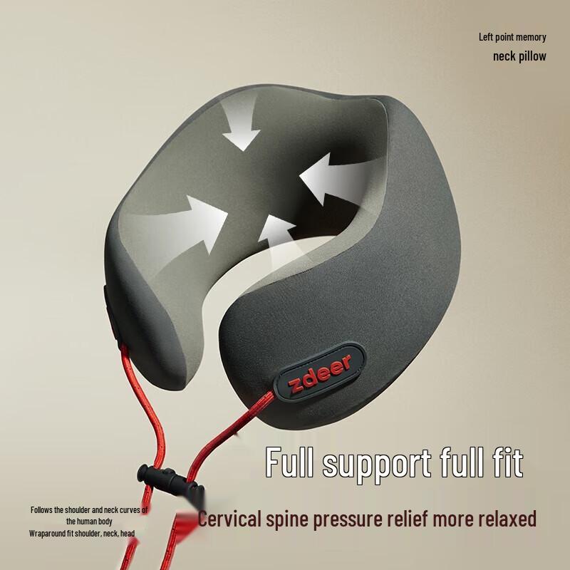Zuodian Memory Foam U-shaped Neck and Shoulder Massager Pillow
