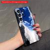 2DFlat Samsung Phone Case Skyline Cityscape Art Phone Case Applicable To Galaxy S22 S23 S24 S25ULTRA S26 A12 A13 A14 A15 A16