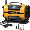 Car Mounted Air Pump AC 110 230V DC 12V Dual Power Fast Tire Inflator