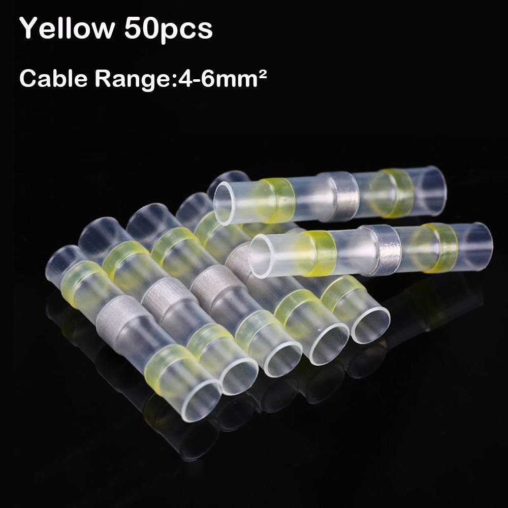 Heat Shrink Terminals Insulating Heat Shrinkable Sleeve Waterproof PE Wiring Terminal Solder Sleeve