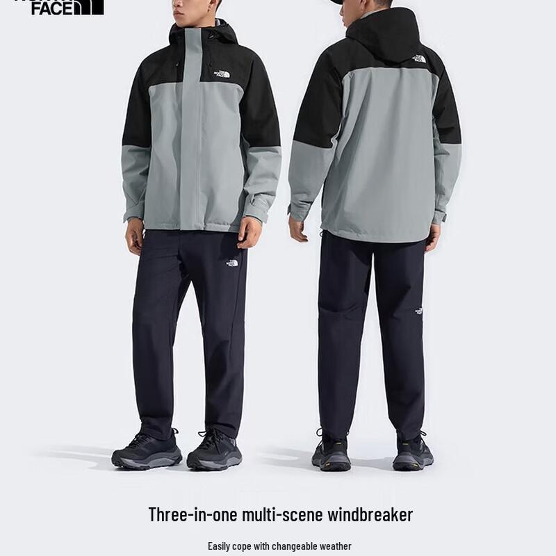 The North Face Men's 3-in-1 Outdoor Jacket with Fleece Liner