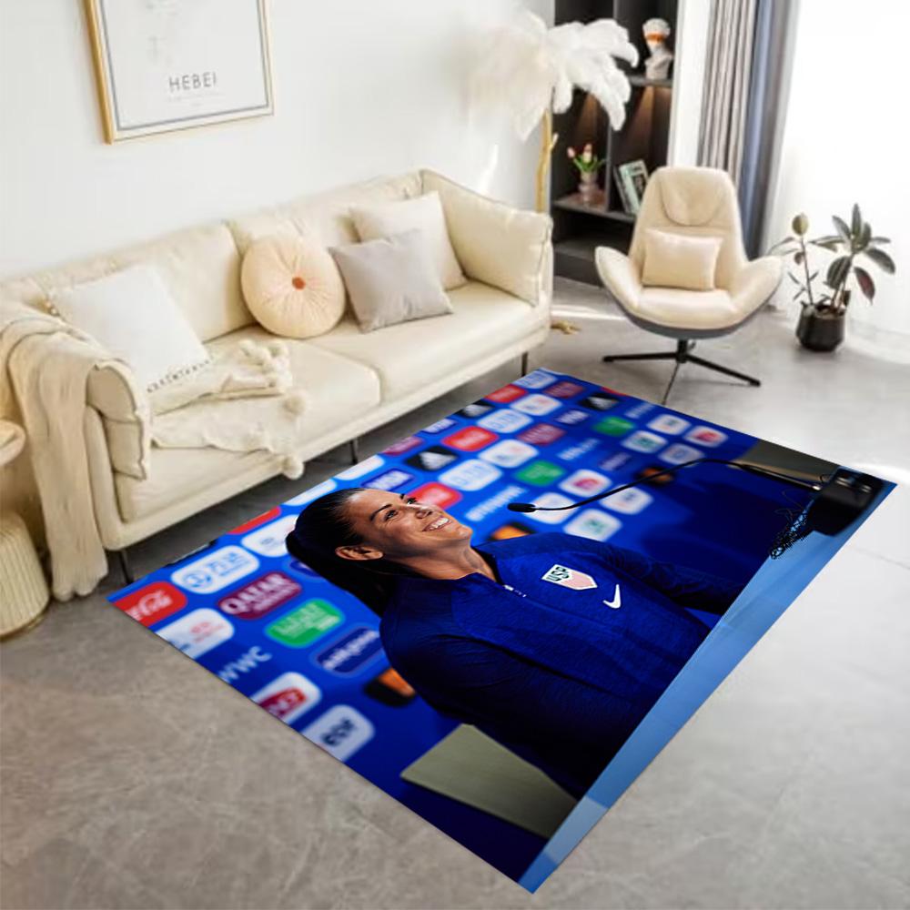 Dynamic Soccer Legend Action Carpet Suitable for Game Room Balcony Outdoor Decorate Room Anti-slip Rug Decorate Offices