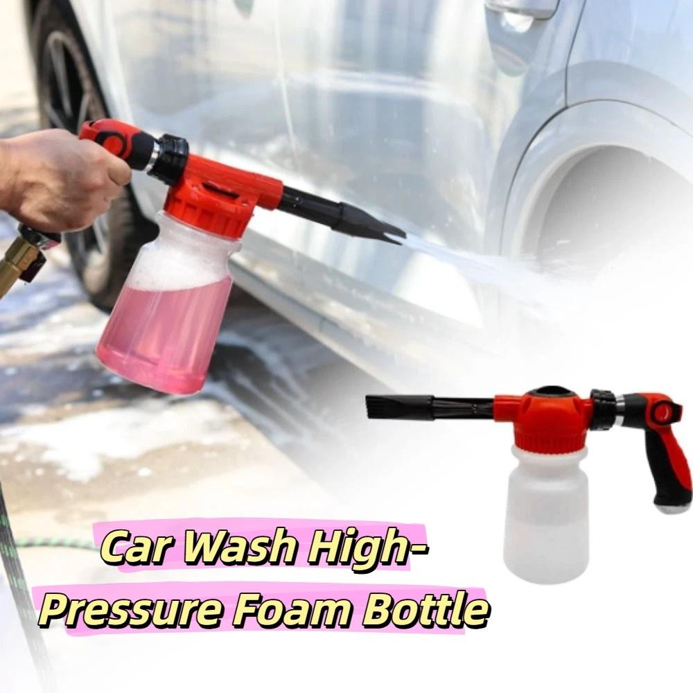 Transparent Car Wash Foam Tool 1L Watering Can Foam Tool Zinc Zinc Alloy Foam Kettle Car Cleaning