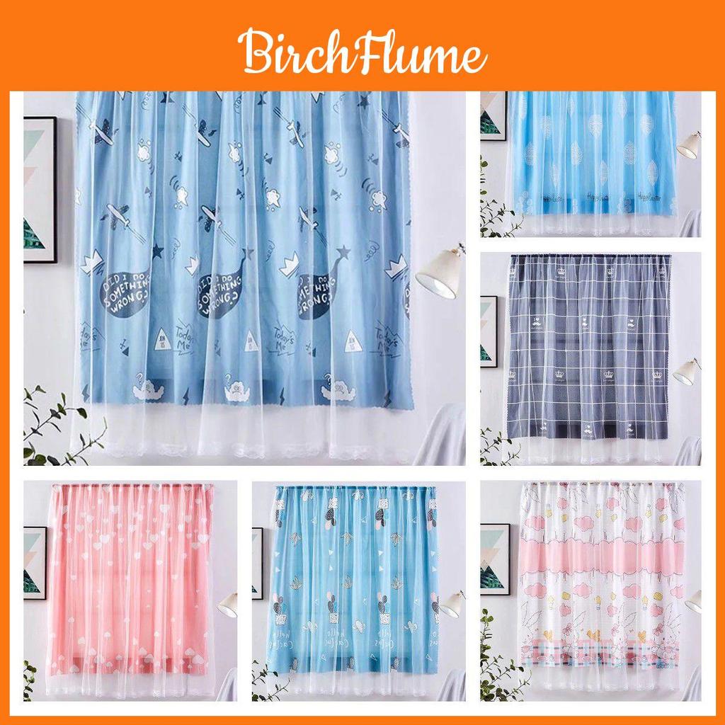 Elegant Velcro Curtain Window Self Adhesive Blackout Drapes For Cozy Bedrooms And Stylish Girls Decor