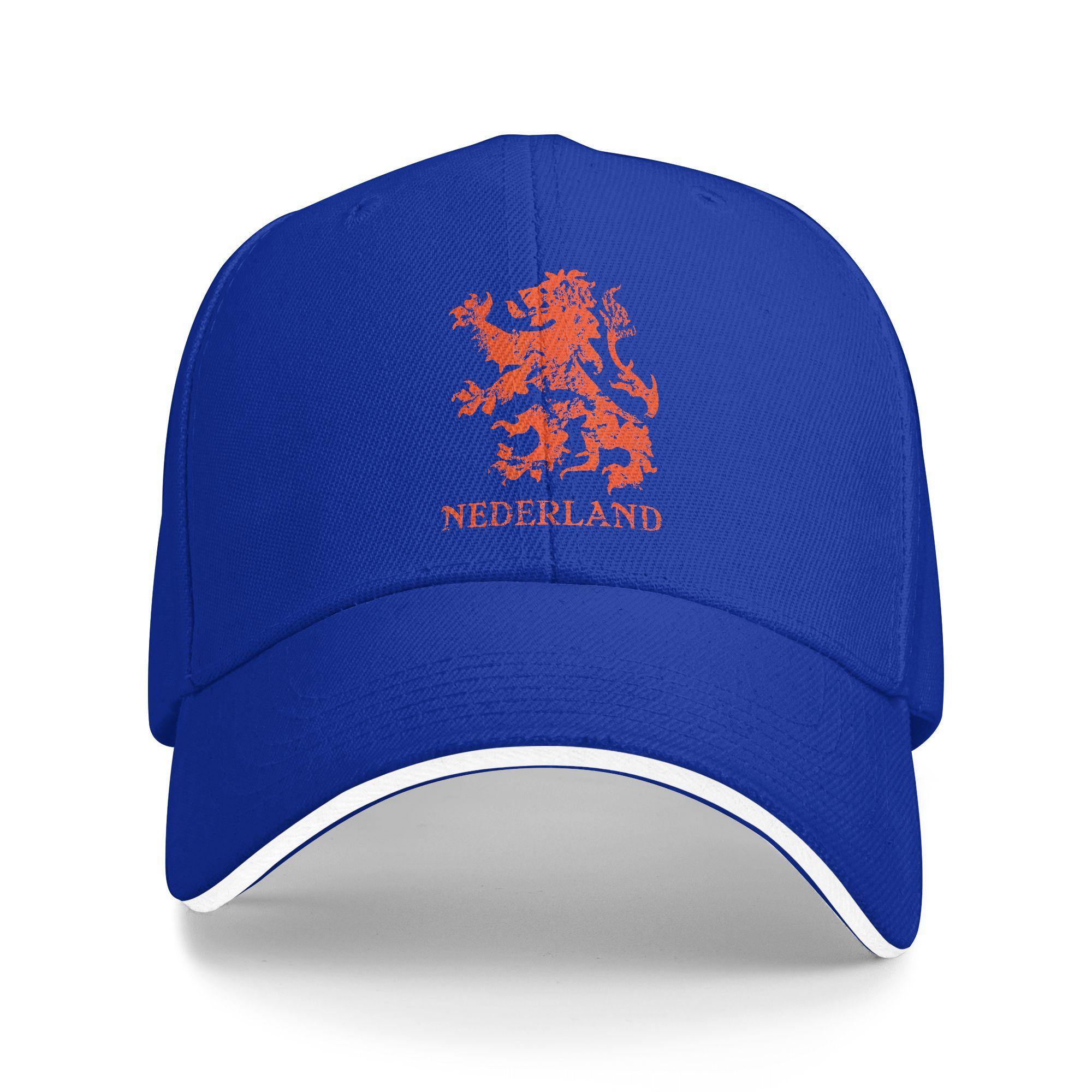 XIXIGO Cap Nederland Nederlandse Leeuw Casual Baseballpet Buitensport Hip Hop Hoeden Zomer Vrouw Man y2k Schattige Snapback Pet One Size