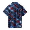 Men's Casual Short-Sleeve Collared Shirt