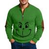 Men'S Outdoor Zipper Long Sleeved Sportswear Casual Sweatshirt