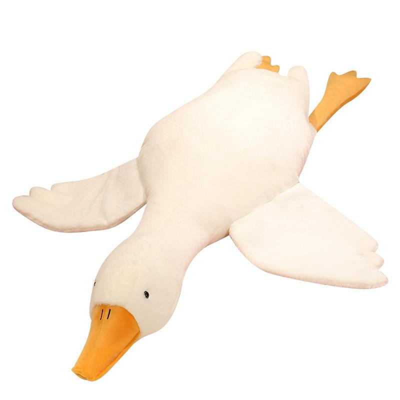 Μεγάλη Κούκλα Χήνα Κούκλα Abebe Βελούδινο Παιχνίδι Κινούμενο Σχέδιο Χαριτωμένο Άνετο Βελούδινο Μαξιλάρι Παιδικό Δώρο Κοριτσιού