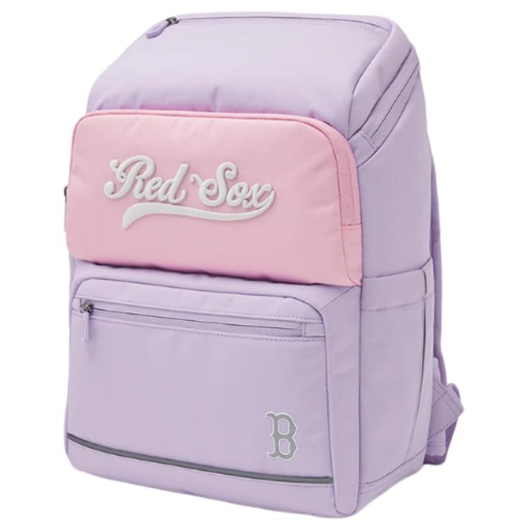 MLB Fashion Casual Polyester Backpack Kids Backpacks Navy-Blue Black Light-Lavender 7ABKVC44N Black