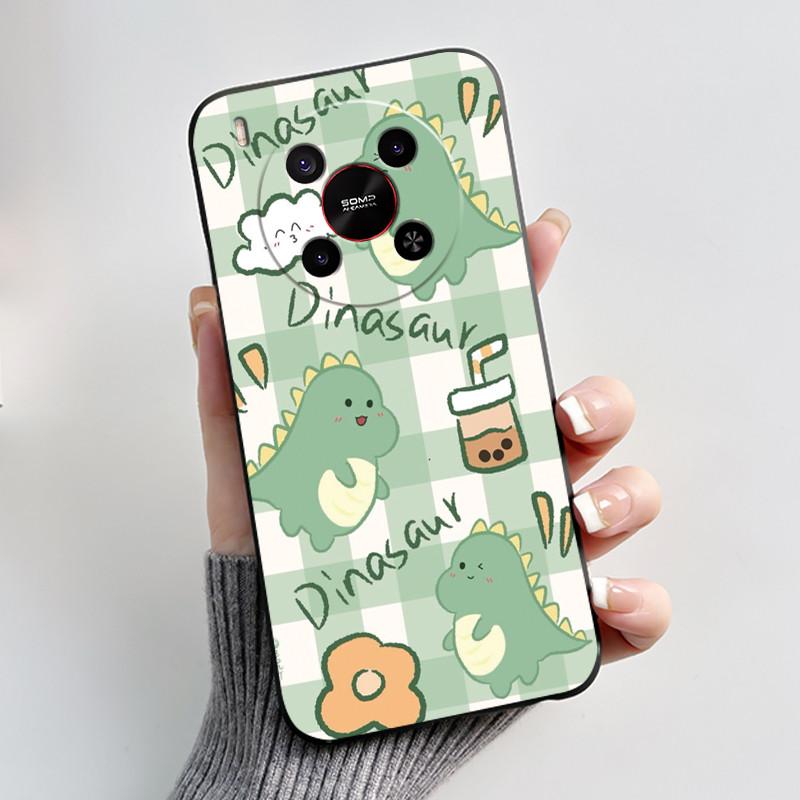 Cute Cartoon Case For ZTE Blade V70 MAX / ZTE Nubia V70 Max Printing Shell Protective Cover Soft Silicone Black Casing