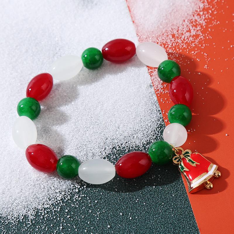 Christmas Style Crystal Beaded Women's Bracelet