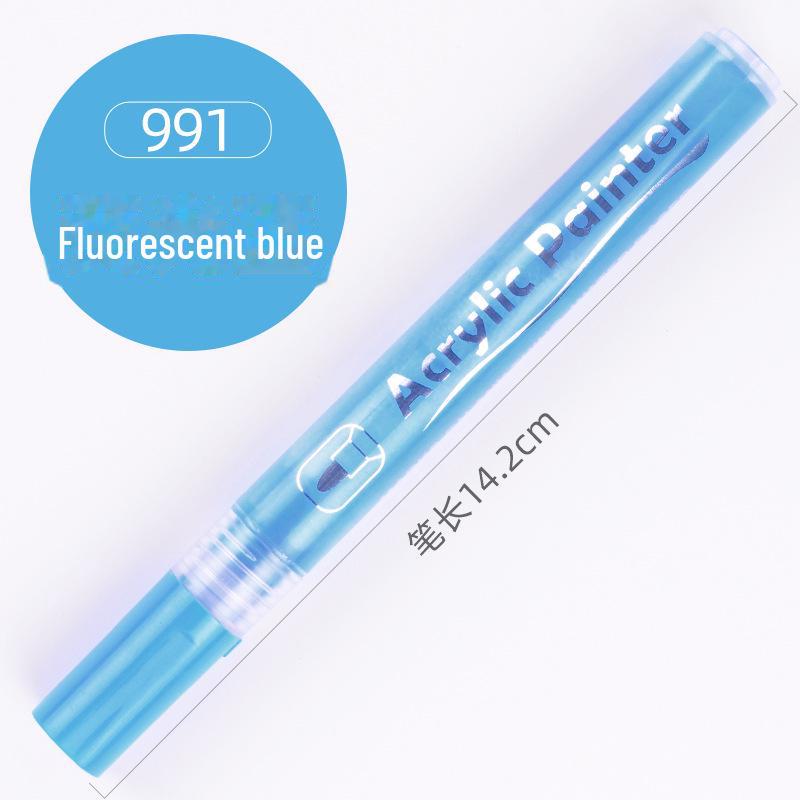 Sada akrylových fixů: Vodotěsné, Bílé, na Kámen, Keramickou Malbu - 12 Barev