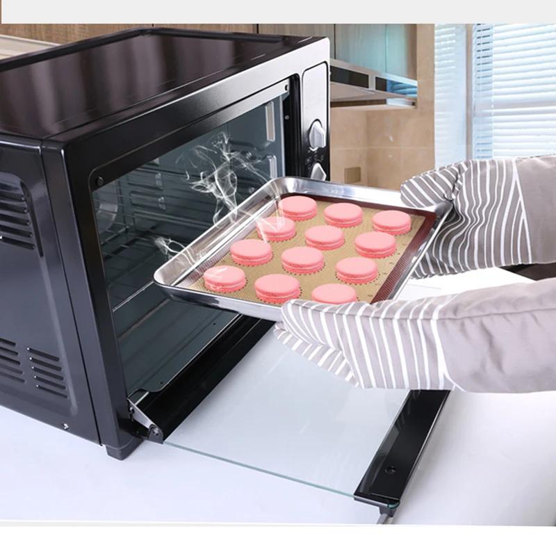 Macaron Silicone Baking Mat Pad Liner for Bake Pan Non-stick Heat Resistant  Kitchen Oven Dough Rolling Pastry Tool Accessories