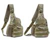 Men's Outdoor Multifunctional Crossbody Chest Bag with Water Bottle Holder - Ideal for Travel, Sports, and Mountaineering