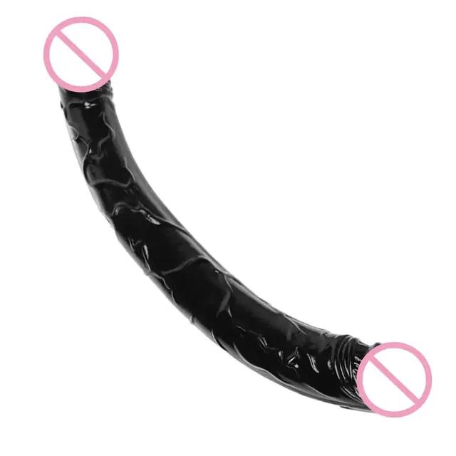 44cm Long Double Dildo For Women Strapon Realistic Dildo Female Masturbator Sex Toys For Women Lesbian Penis Masturbation Toys