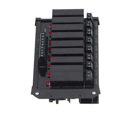 8-Kanal Solid-State-Relaismodul Eingang 3 bis 32VDC Last 5 bis 8A 24‑480VAC für Industriesteuerung