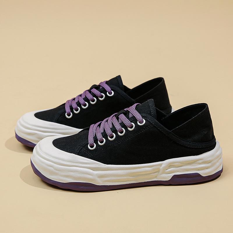 Две парусиновые туфли женские летние новые растворяющиеся толстые сетчатые красные — фото 6