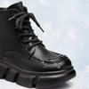 Pelzintegrierte Schneestiefel für Damen Winter Baumwollstiefel Dicksohlige Stiefel für Damen Kurze Stiefel Dicke und warme Baumwollstiefel