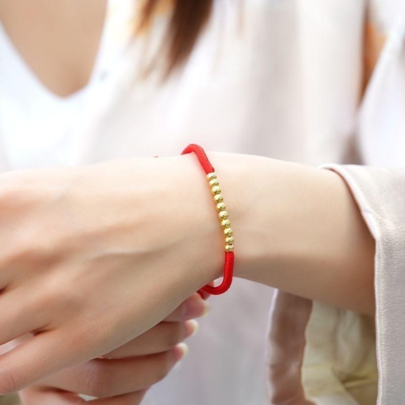 3 Styles Lucky Red String Bracelet Men Women Handmade Weaven Adjustable Cord Chain Braslet Valentine Day Gift Friendship Jewelry
