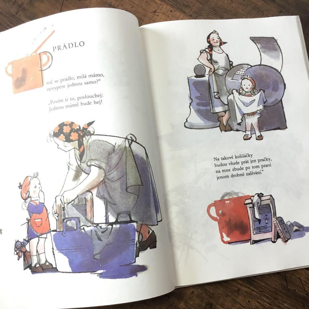 [USED] Foreign books, Czech picture books, vintage books