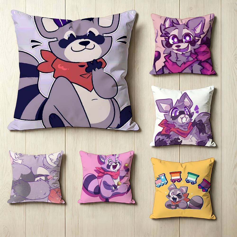 IIndigo Park game RRambley Square DoubleSided printed Pillow Case Bedroom Bedside Pillow Sofa Cushion Cover