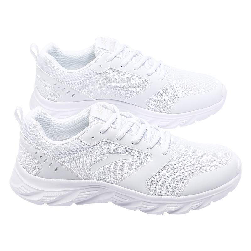 Anta Urban Running Soft Sole Shock Absorption Lightweight Comfortable Men Running Shoes White 912355581-9