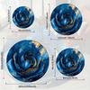 1Pcs Modern Minimalist Round Carpet Soft Non-Slip Decorative Doormat 2D Print Washable Area Rug for Entryway Home Office Yard