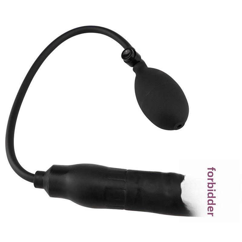 Φουσκωτό πρωκτικό βύσμα σιλικόνης με προσομοίωση επέκτασης πέους για άνδρες και γυναίκες - Φλέρταρε και αυνανίσου με ευέλικτο σεξ παιχνίδι