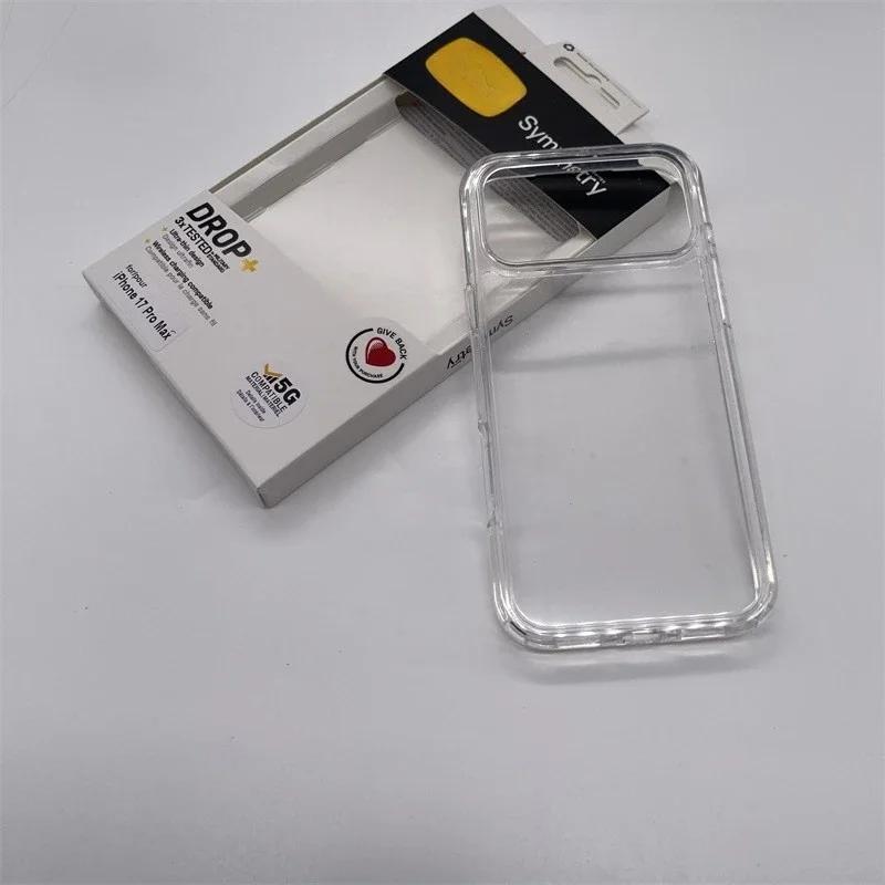 Symmetry Series Klare Handyhülle Für IPhone 17 Pro Max Air 16 15 14 13 12 Transparent Glitzer Ott BOX Sturzsichere Hülle