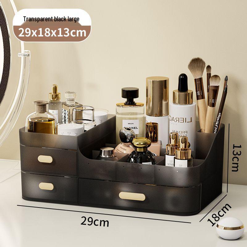 Drawer-Style Makeup & Skincare Organizer with Multi-Grid Compartments