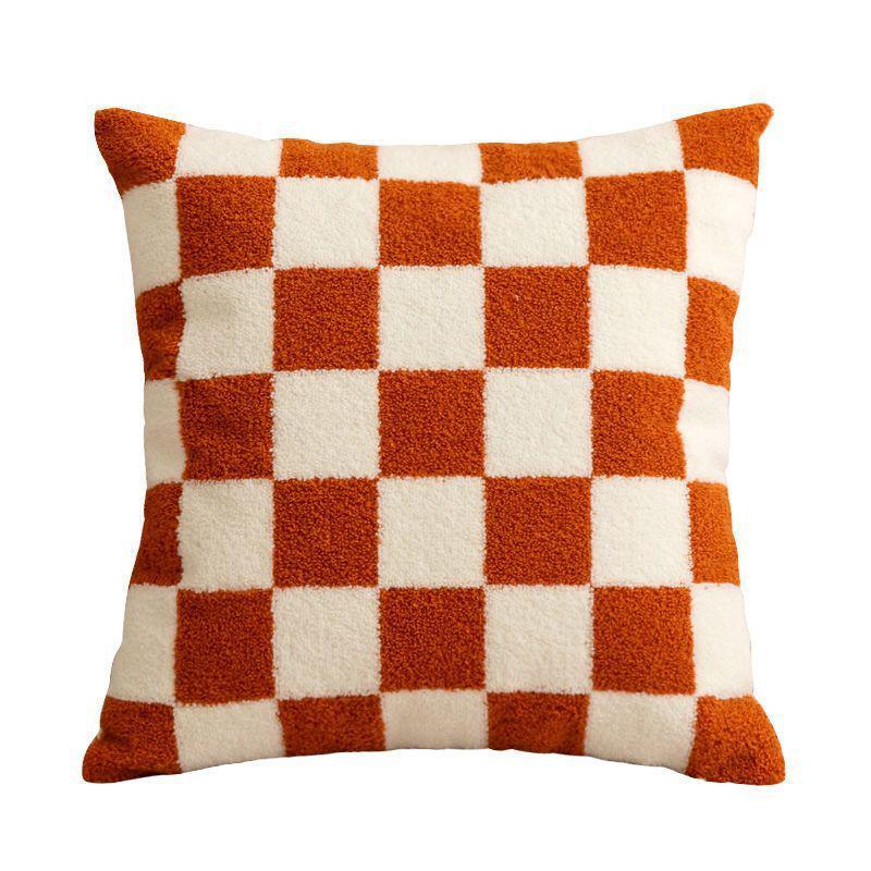 Nordic Retro Houndstooth Sofa Cushion Pillow for Living Room or Bedroom